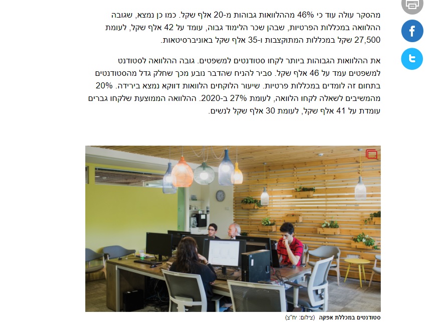 סקר מאגר מוחות בכלכליסט 2